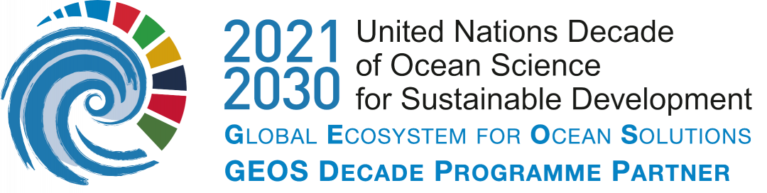 Global Ecosystem for Ocean Solutions (GEOS) UN Ocean Decade programme partner logo